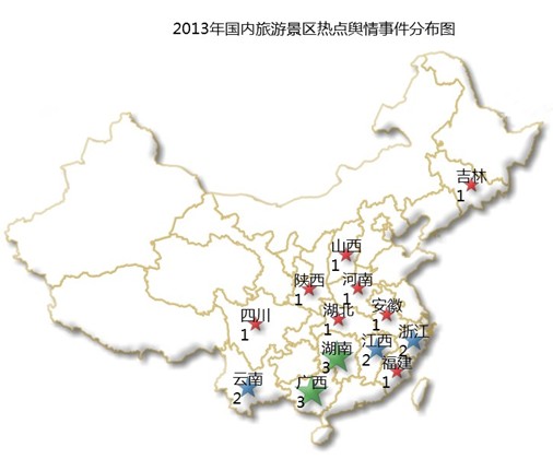2013国内旅游景区舆情事件应对榜-贵州旅游在线图片