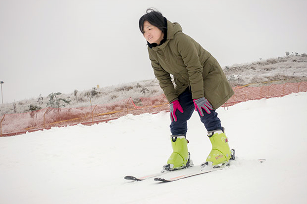 贵阳花溪高坡乡云顶滑雪场