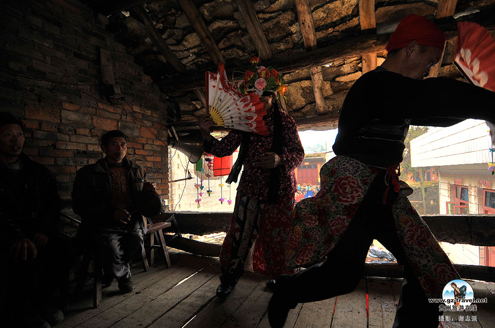 灯夹戏《下河东》剧照