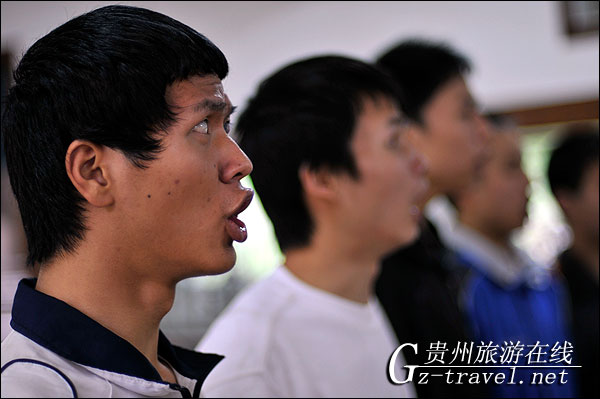 侗族大歌进入贵阳市盲聋哑学校