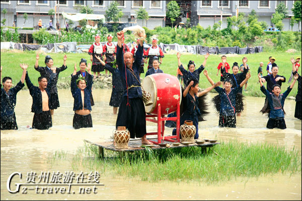 剑河苗族水鼓舞